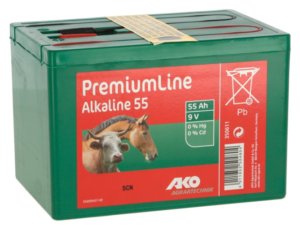 AKO Batterie Alkaline, 9V, 120 Ah