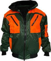 Forstjacke Forester grün-orange S