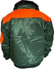 Forstjacke Forester grün-orange S