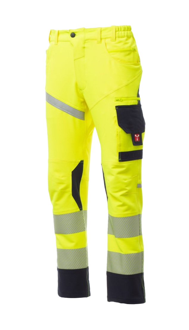 Warnschutz-Hose Next 4W HI-VI Fluogelb Gr. 42