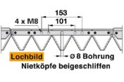 1,32 m Finger Reservemesser