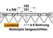 1,62 m Finger Reservemesser