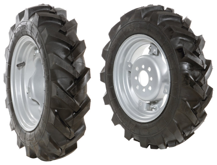 4.00-10 Bereifung mit Verstellfelge