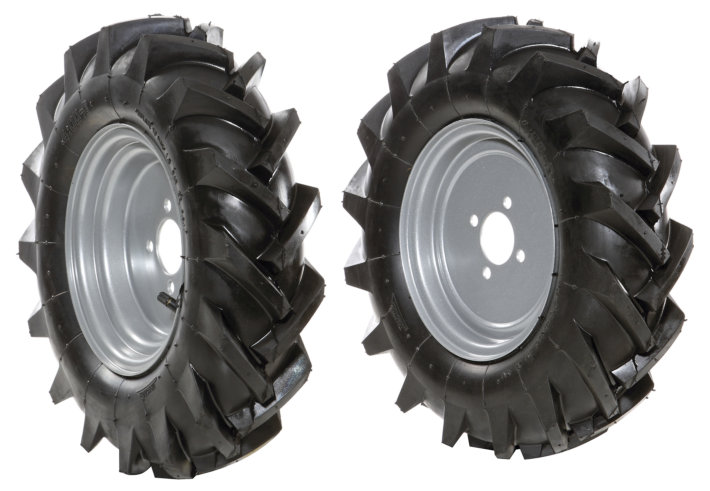 4.00 x 8" Bereifung, 4 Loch