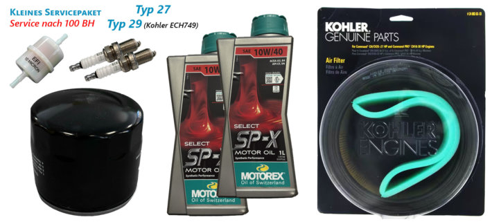 Servicepaket Brielmaier Typ 27/29 klein