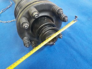 Gelenkwelle mit Rutschkupplung Scheiben Länge 840 mm