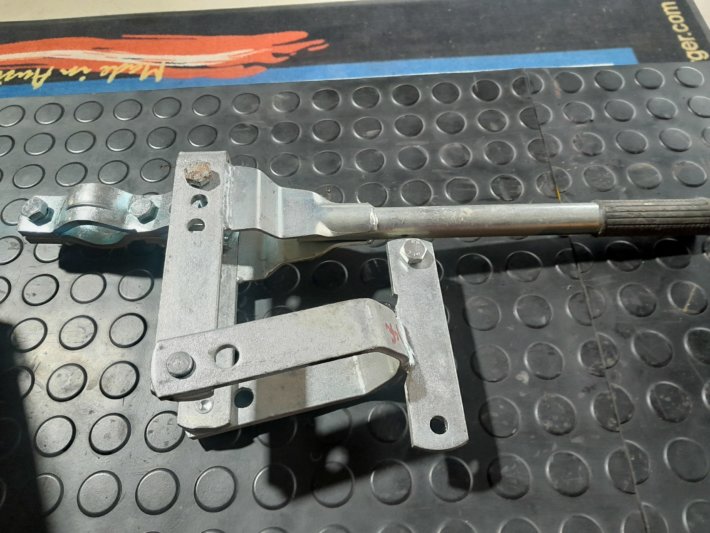 Hebel für Vakuumfaßschieber