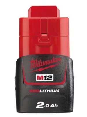 AKKU 12V 2.0 AH RED LI-ION