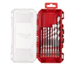 Materialbohrer Set 8 teilig Milw. 4-12 mm